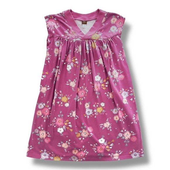Tea Collection | Short Sleeve Cross-Neck Dress (8) 💜 - Picture 1 of 5
